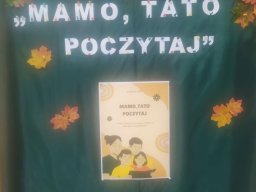 Rok szkolny 2024-2025 - 03. Mamo, Tato! Poczytaj!